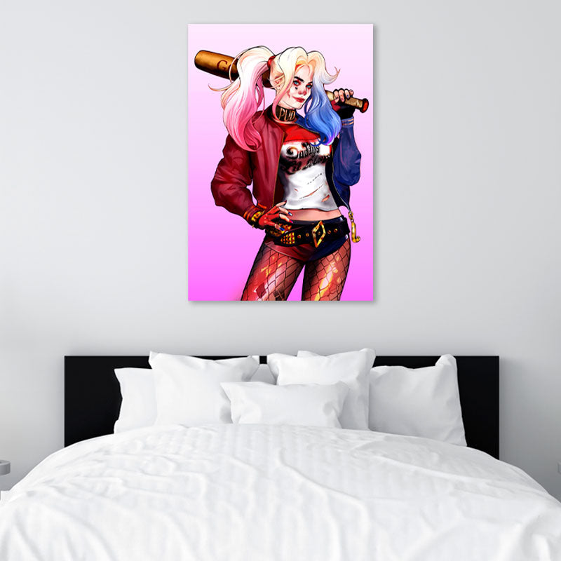Tableau déco d'Harley Quinn DC Comics - TabloDéco.fr