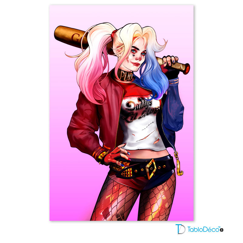 Acheter un Tableau de Harley Quinn - TabloDéco.fr