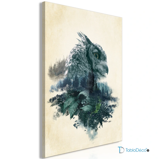Tableau Hibou de la Sagesse