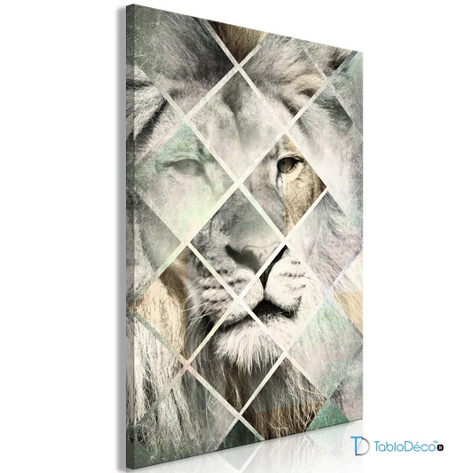 Acheter un Tableau Lion Scandinave - TabloDéco.fr