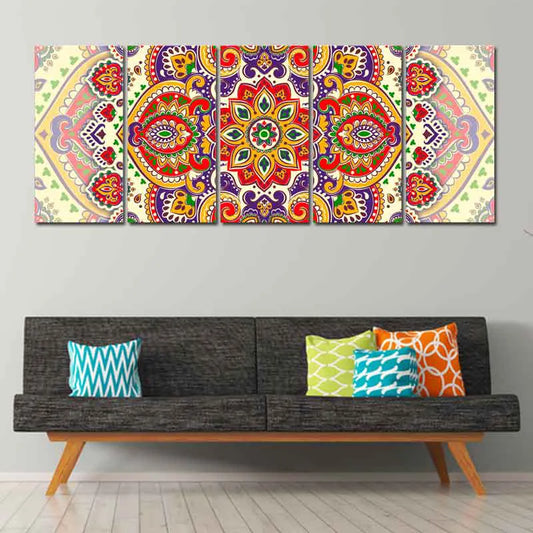 Tableau Mandala Tibétain - TabloDéco.fr
