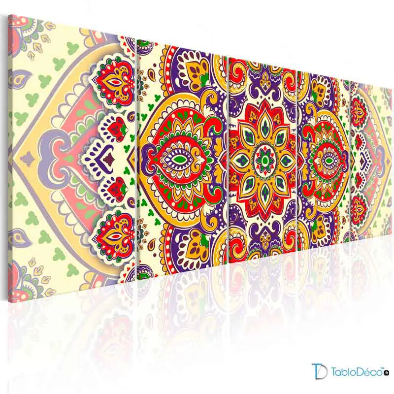 Acheter un Tableau Mandala Tibétain - TabloDéco.fr