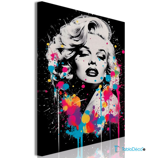 Acheter un Tableau de Marilyn Monroe Street Art - TabloDéco.fr