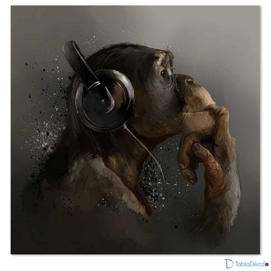 Tableau Monkey Music - TabloDéco.fr