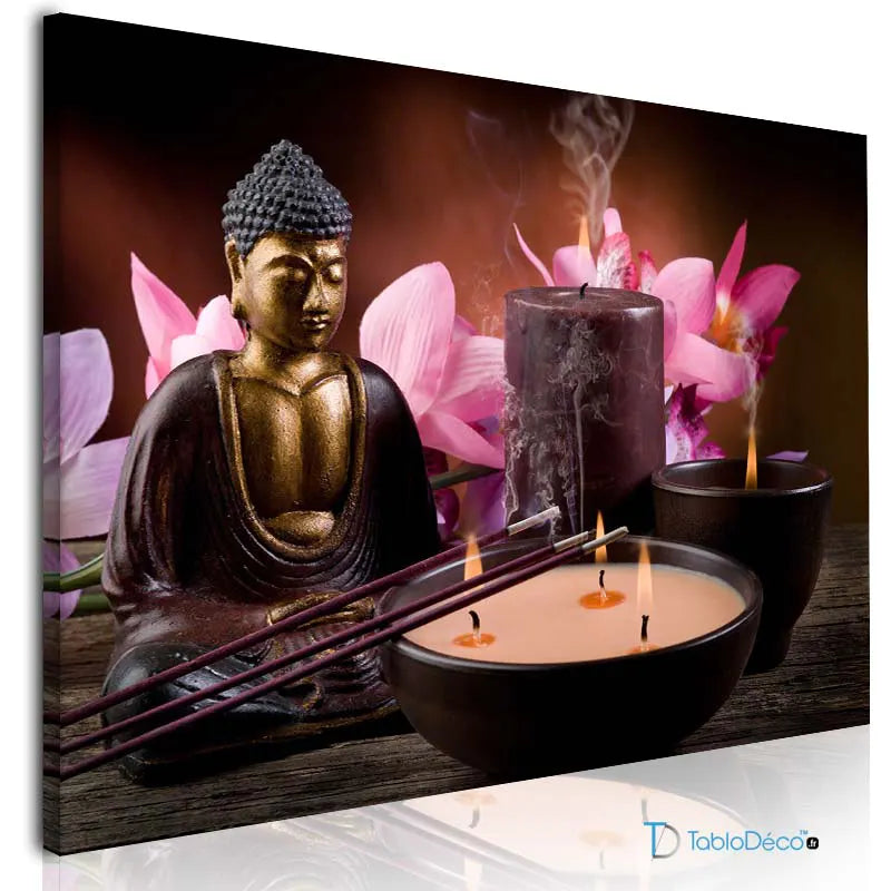 Acheter un Tableau Mural de Bouddha - TabloDéco.fr