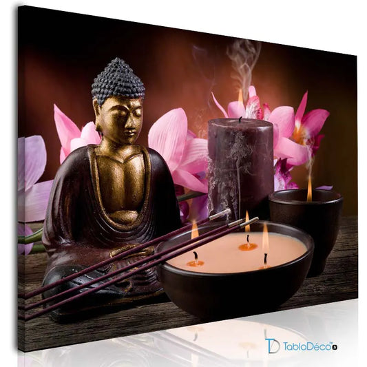 Acheter un Tableau Mural de Bouddha - TabloDéco.fr