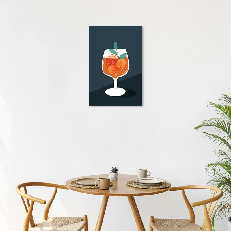 Tableau mural avec un Cocktail Spritz
