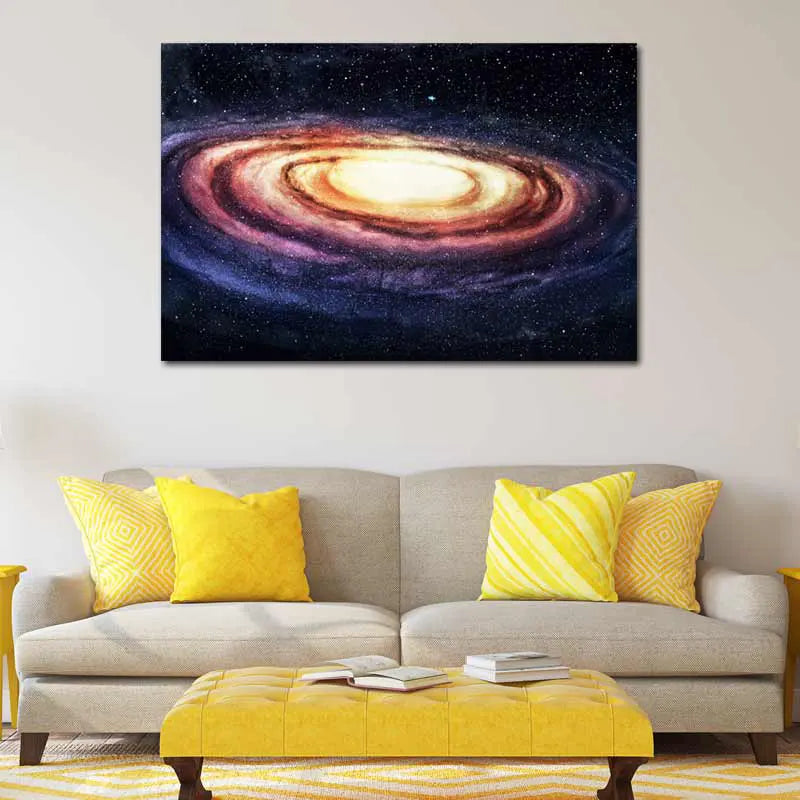 Tableau décoratif Mural sur toile d'une Galaxie