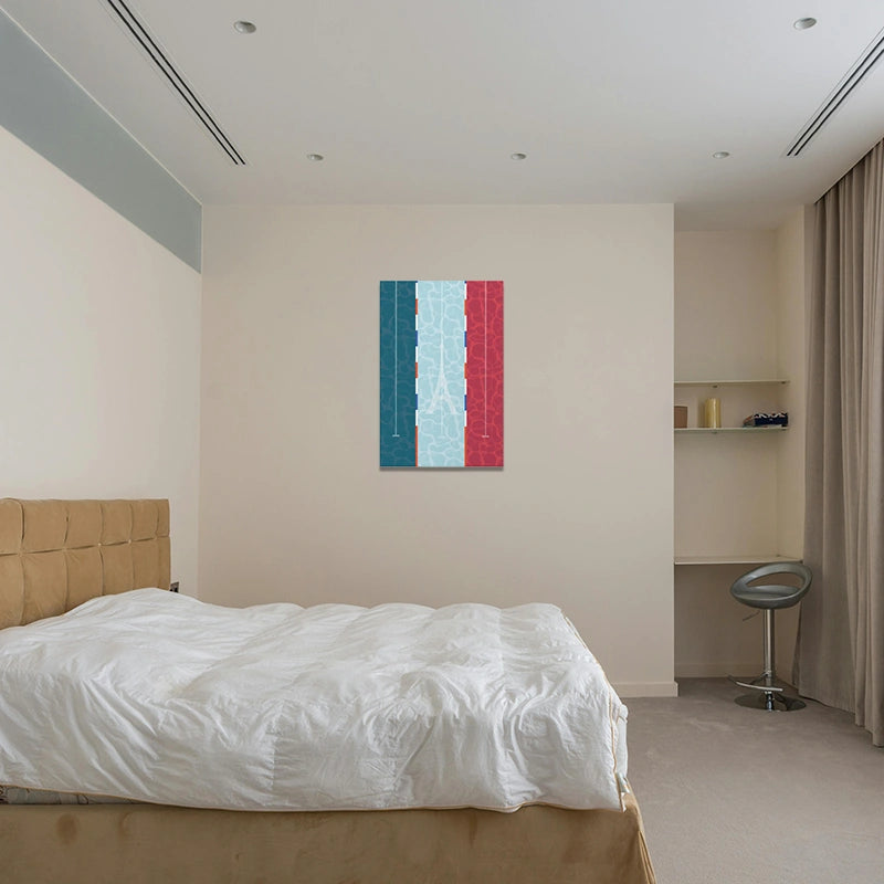 Tableau mural d'une Piscine Olympique (JO Paris 2024) dans une chambre