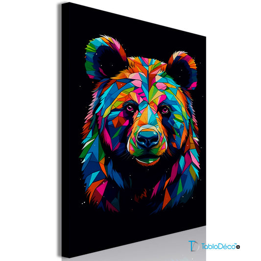 Acheter un Tableau avec un Ours Pop Art - TabloDéco.fr