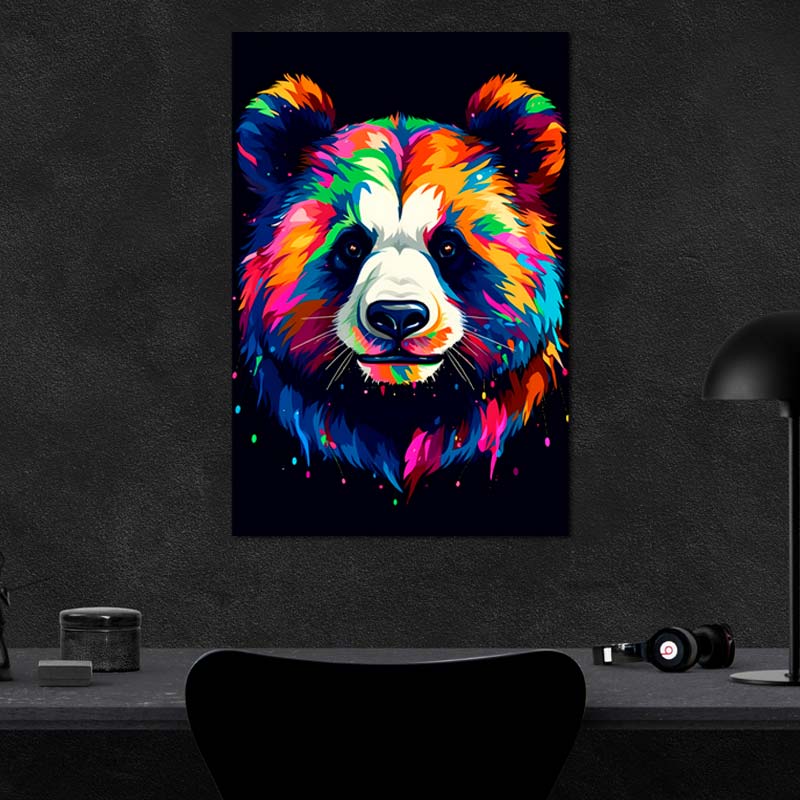 Tableau Panda Pop Art - TabloDéco.fr