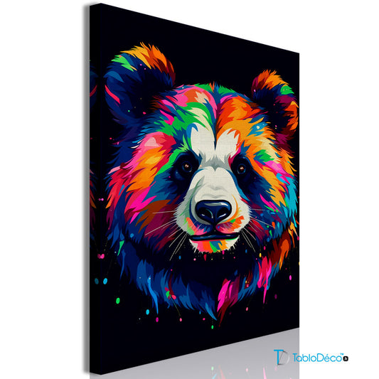 Acheter un Tableau déco avec un Panda Pop Art - TabloDéco.fr