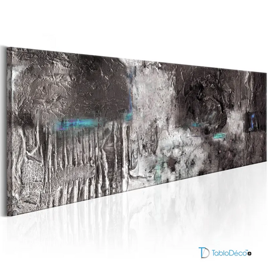 Acheter un Tableau d'une Peinture Argentée sur toile - TabloDéco.fr