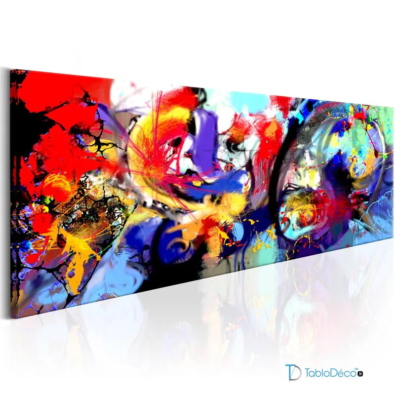 Acheter un Tableau d'une Peinture Originale Panoramique - TabloDéco.fr
