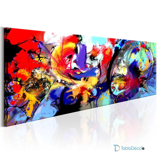 Acheter un Tableau d'une Peinture Originale Panoramique - TabloDéco.fr