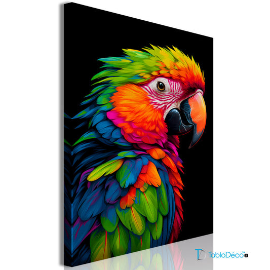 Acheter un Tableau avec un Perroquet Pop Art - TabloDéco.fr