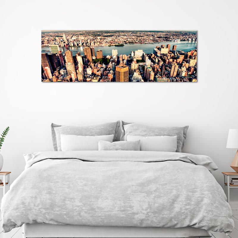 Tableau Photo Panoramique de New York - TabloDéco.fr