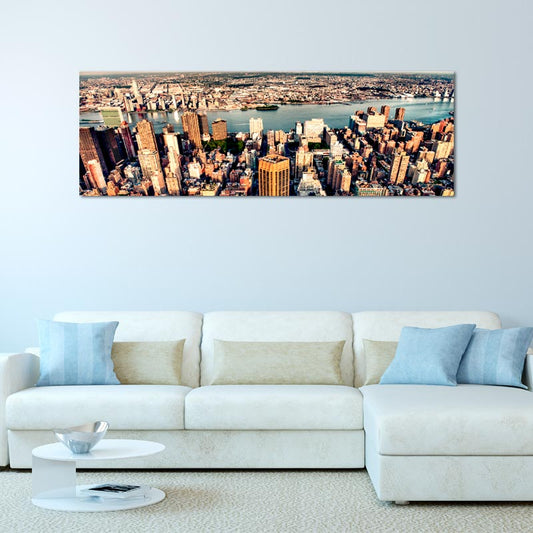 Toile décorative d'une Photo Panoramique de New York - TabloDéco.fr