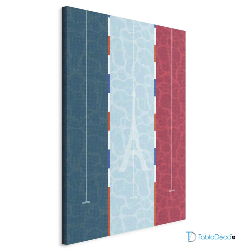Tableau Déco Piscine Olympique (JO Paris 2024)
