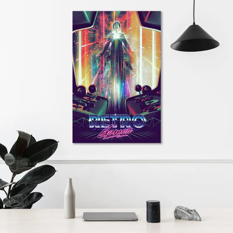 Tableau Retro Gamer - TabloDéco.fr