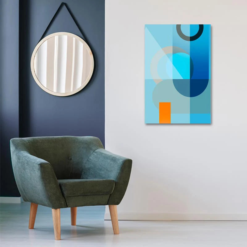 Tableau déco style Scandinave Bleu - TabloDéco.fr