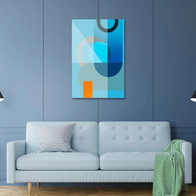Tableau Scandinave Bleu - TabloDéco.fr