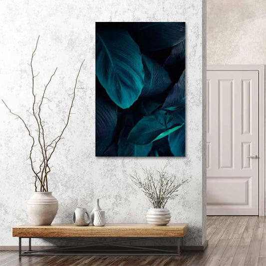 Tableau sur toile Scandinave Bleu Canard - TabloDéco.fr