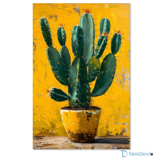 Tableau Scandinave Cactus - TabloDéco.fr