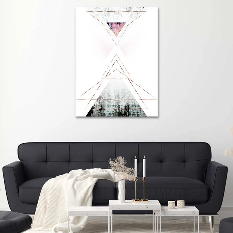 Tableau Scandinave Géométrique - TabloDéco.fr