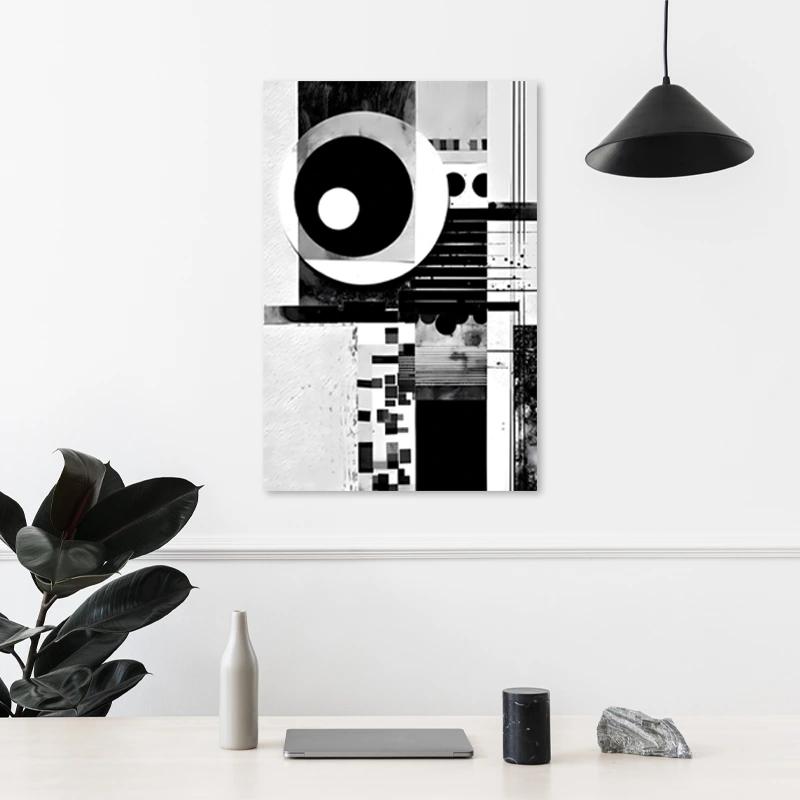  Tableau Scandinave Noir et Blanc - TabloDéco.fr
