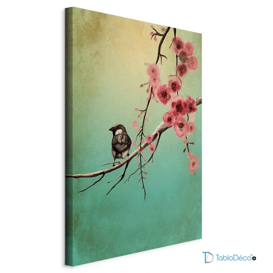 Tableau style Scandinave avec un Oiseau