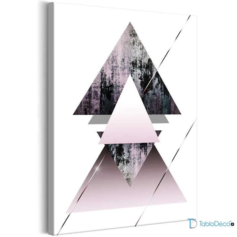 Acheter un Tableau Scandinave Triangle - TabloDéco.fr