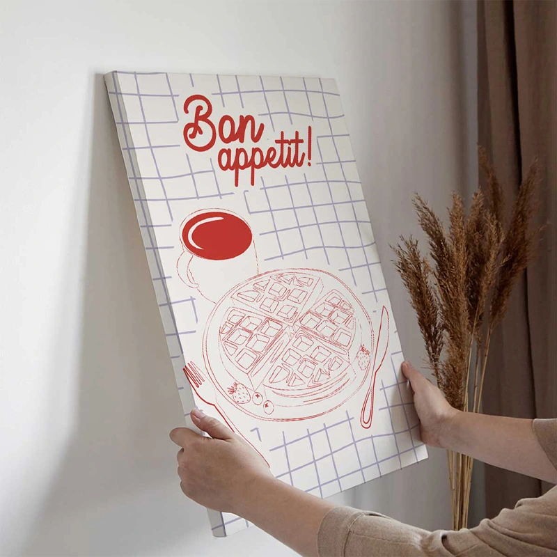 Tableau sur toile Cuisine - Bon appétit !
