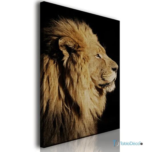 Acheter un Tableau Déco sur toile Lion - TabloDéco.fr