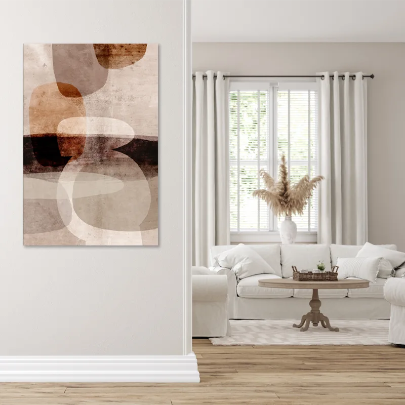 Tableau sur toile effet Peinture style Scandinave