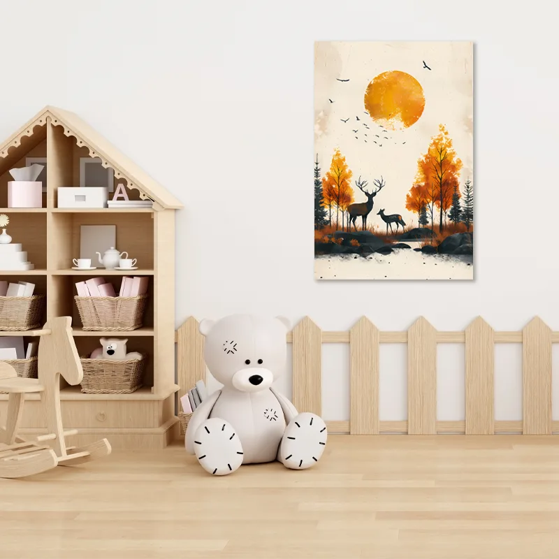 Tableau sur toile Scandinave Animaux