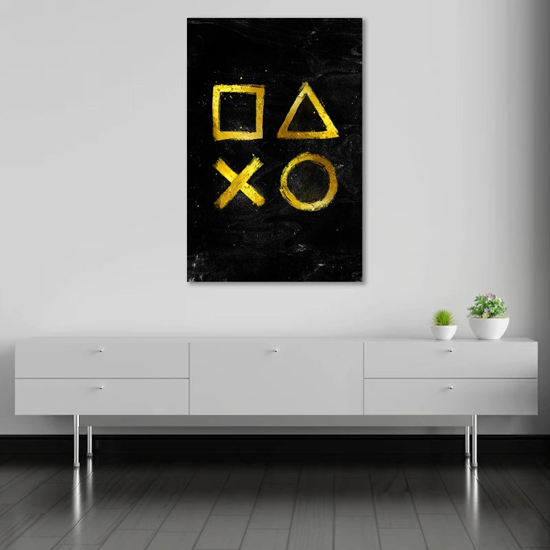 Tableau Symboles Playstation - TabloDéco.fr
