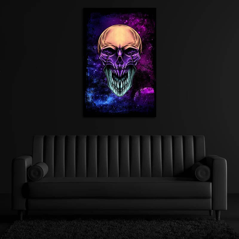 Tableau Design Tête de Mort - TabloDéco.fr
