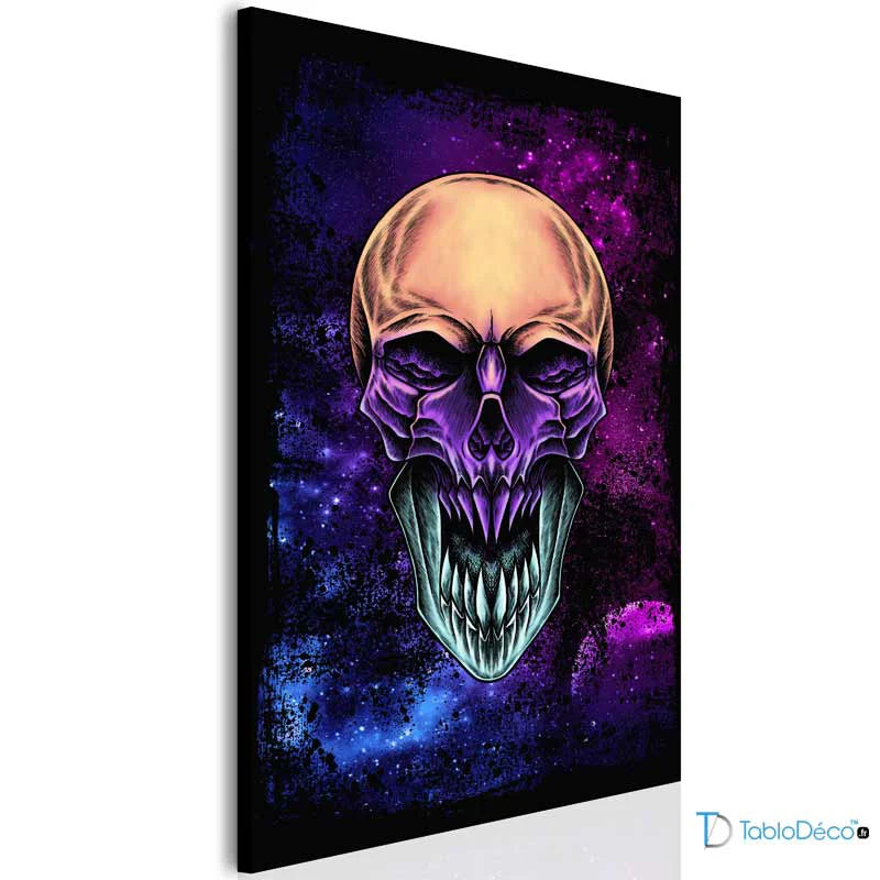 Acheter un Tableau Design Tête de Mort - TabloDéco.fr