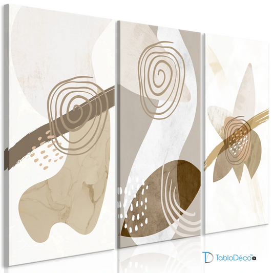 Tableau Triptyque Scandinave - TabloDéco.fr