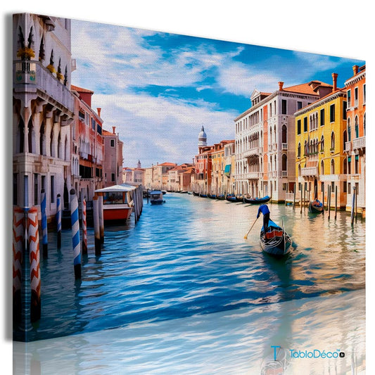 Acheter un Tableau Contemporain de Venise - TabloDéco.fr