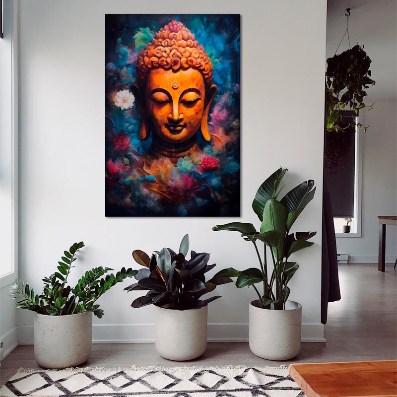 Toile Bouddha Zen - TabloDéco.fr
