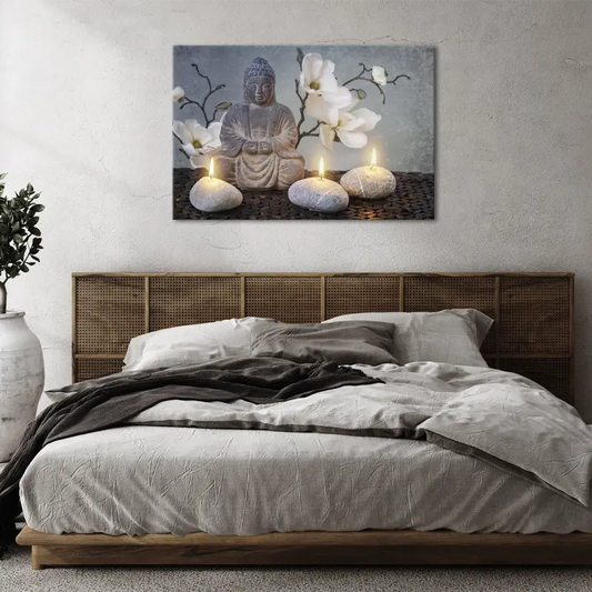 Toile déco avec un Bouddha Zen pour Chambre