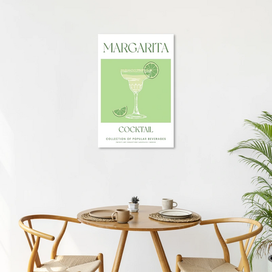 Toile déco avec un Cocktail Margarita