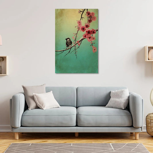 Tableau Scandinave Oiseau