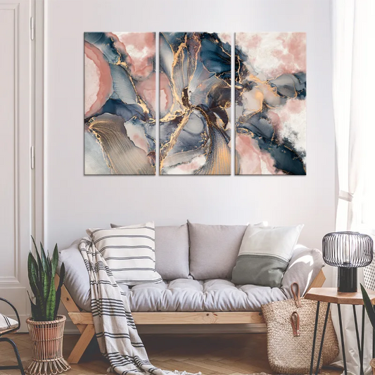 Tableau Scandinave Coloré