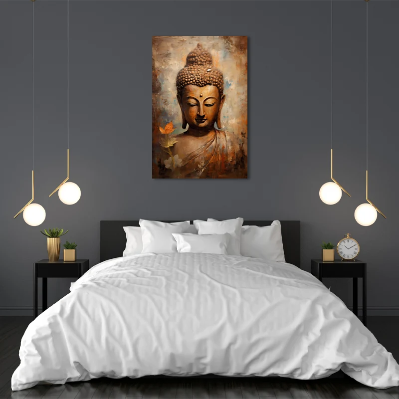 Tableau Bouddha Sérénité Asiatique