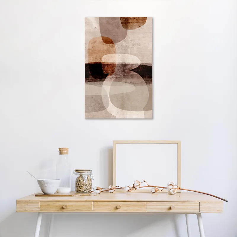 Toile murale effet Peinture Scandinave