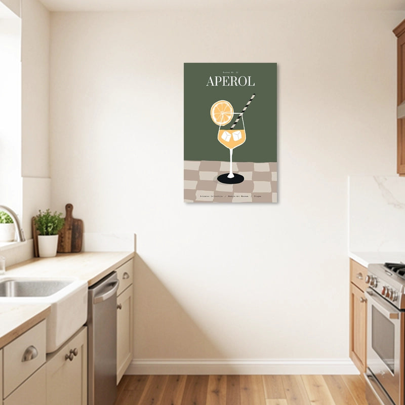 Tableau style Poster Aperol