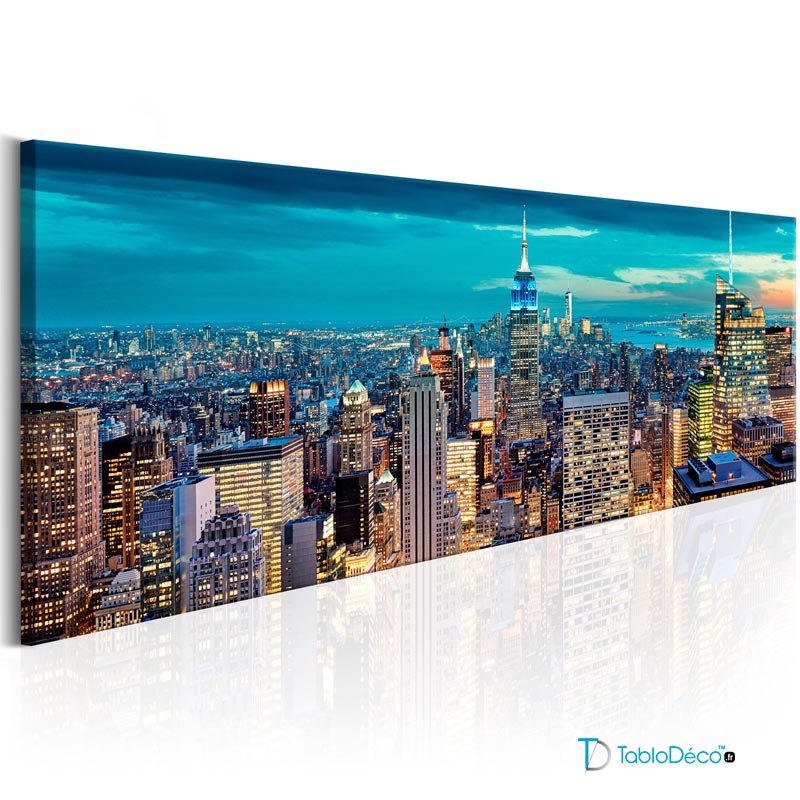 Acheter une Toile Panoramique XXL de la Big Apple - TabloDéco.fr